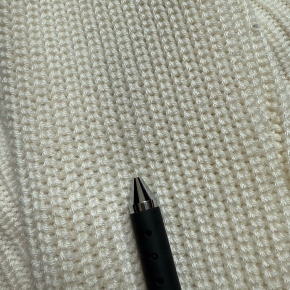 Athleta Huntly Womens Wool Blend Ribbed Sweater Dove Minimalist Size: Small - Picture 9 of 10